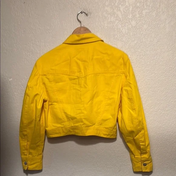 Versace Yellow Denim Jacket - Picture 3 of 3